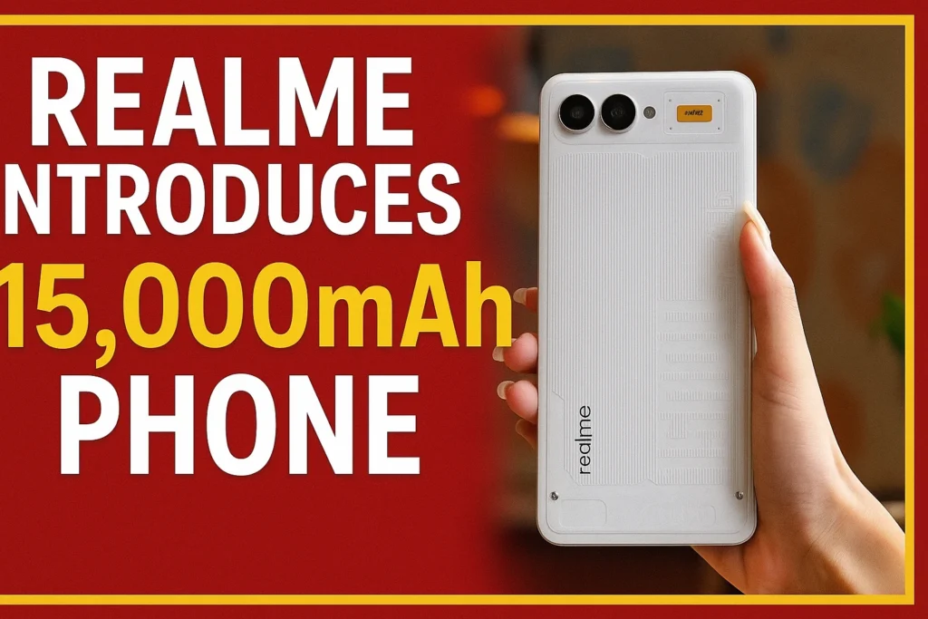realme 15000mah phone
