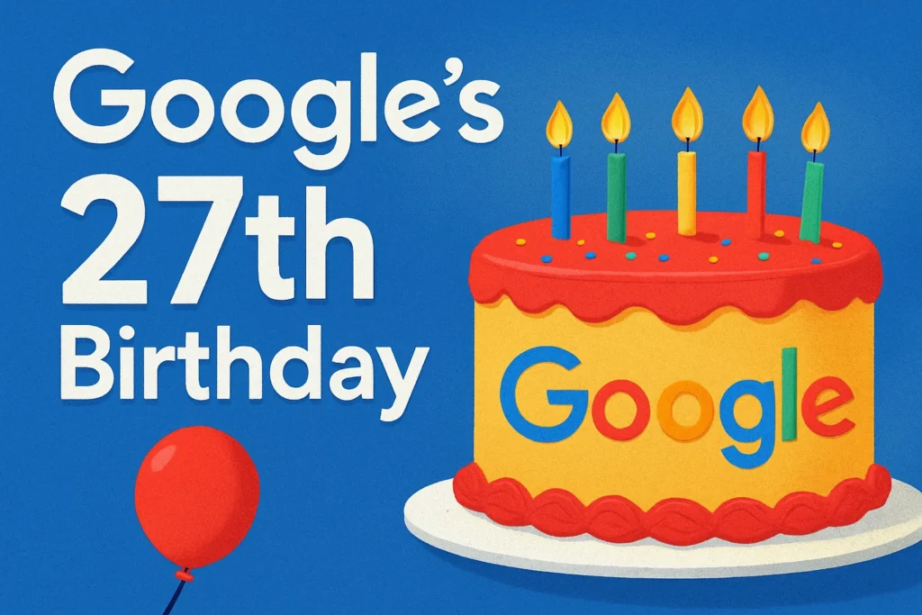 Google's 27th Birthday