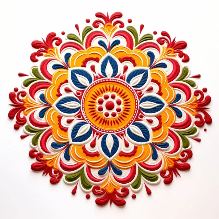 Latest Diwali Rangoli Design 2025