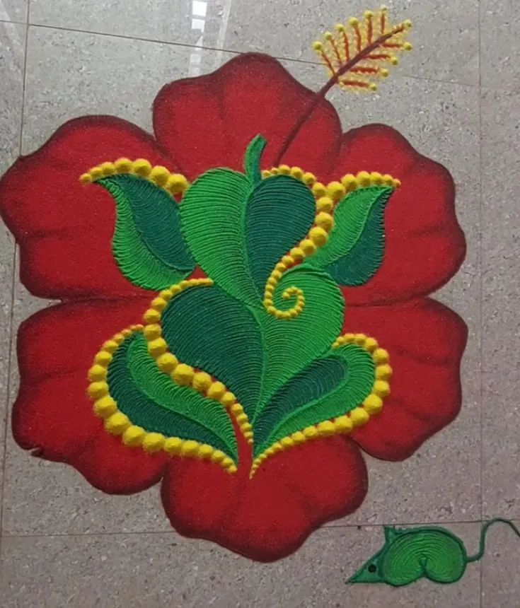 Latest Diwali Rangoli Design 2025