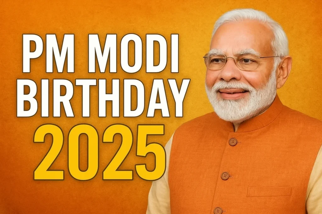 PM Modi Birthday 2025