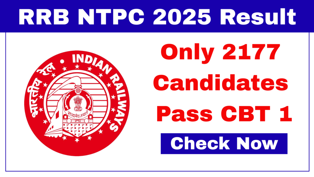 RRB NTPC 2025 Result