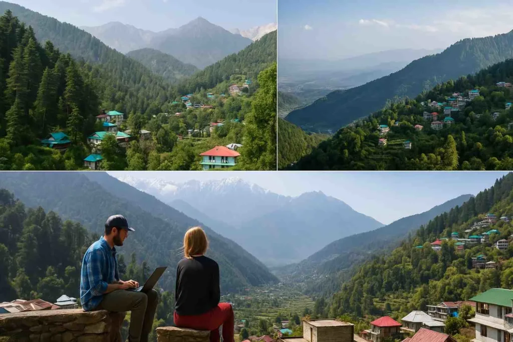 हिमाचल प्रदेश का Dharamkot गांव