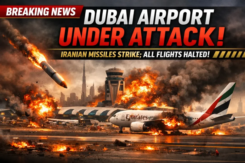 Dubai Airport Under Attack