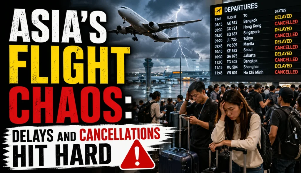 Asia Flight Cancellations