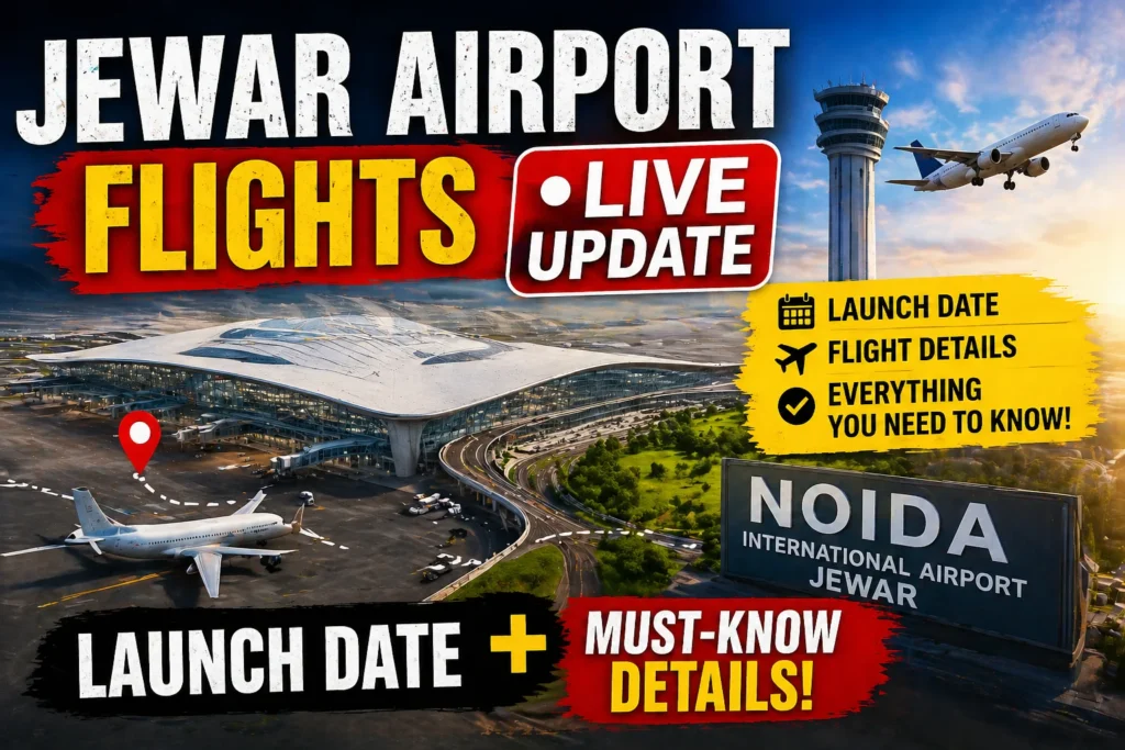 Jewar Airport Flights LIVE Update