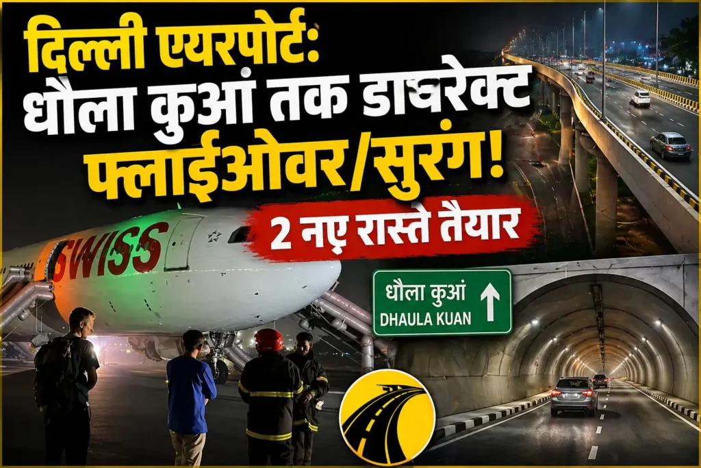 दिल्ली एयरपोर्ट डायरेक्ट रोड