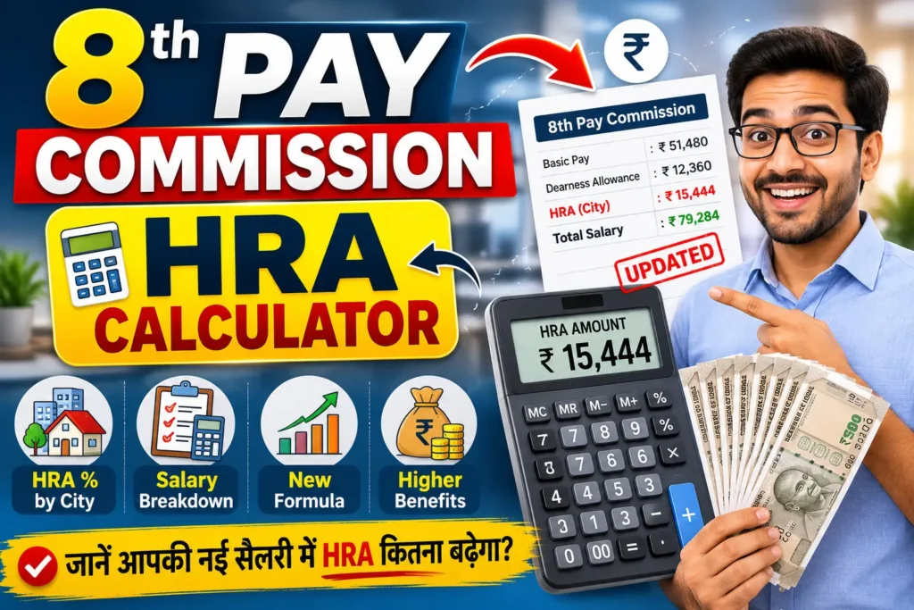 8th Pay Commission HRA Calculator